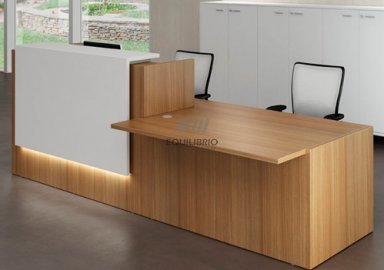 Recepcion Doble Modulo :: Muebles de Oficina: Equilibrio Modular